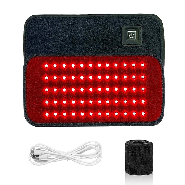 Red Light Therapy Belt: Infrared for body pain relief, 60 LEDs